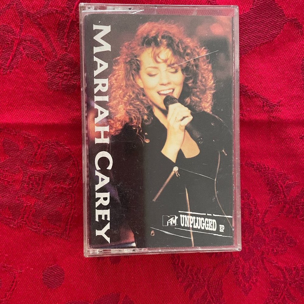 MARIAH CAREY UNPLUGGED CASSETTE TAPE